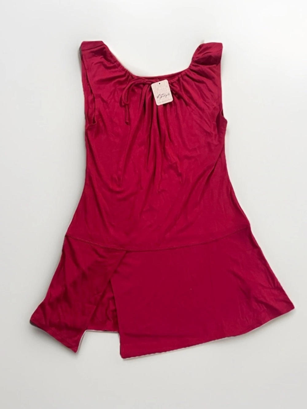 Free People C. Love Dress Pink/Rose M Solid Sleeveless Women's Medium
